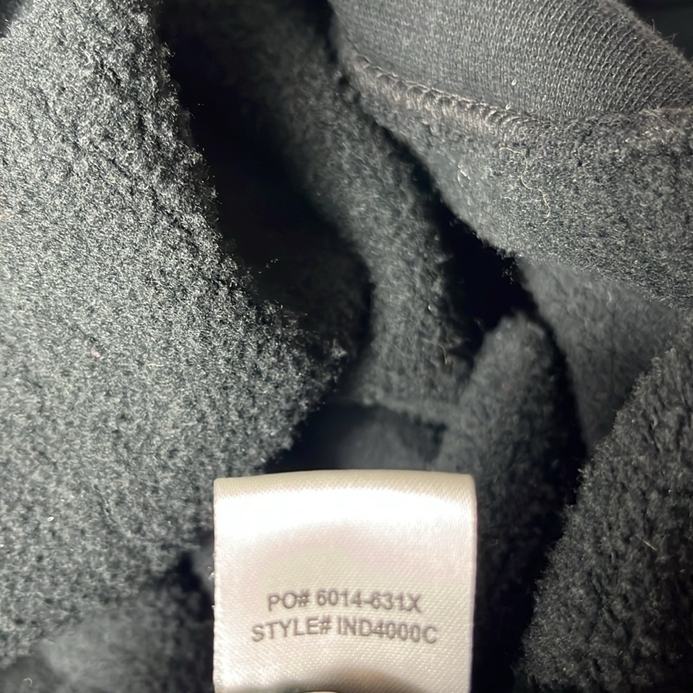 Freedom Industries Flag Graphic Patchwork Hoodie - image 5